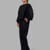 MVP Wide Leg Track Pant - Black