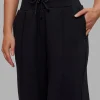 MVP Wide Leg Track Pant - Black