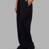 MVP Wide Leg Track Pant - Black