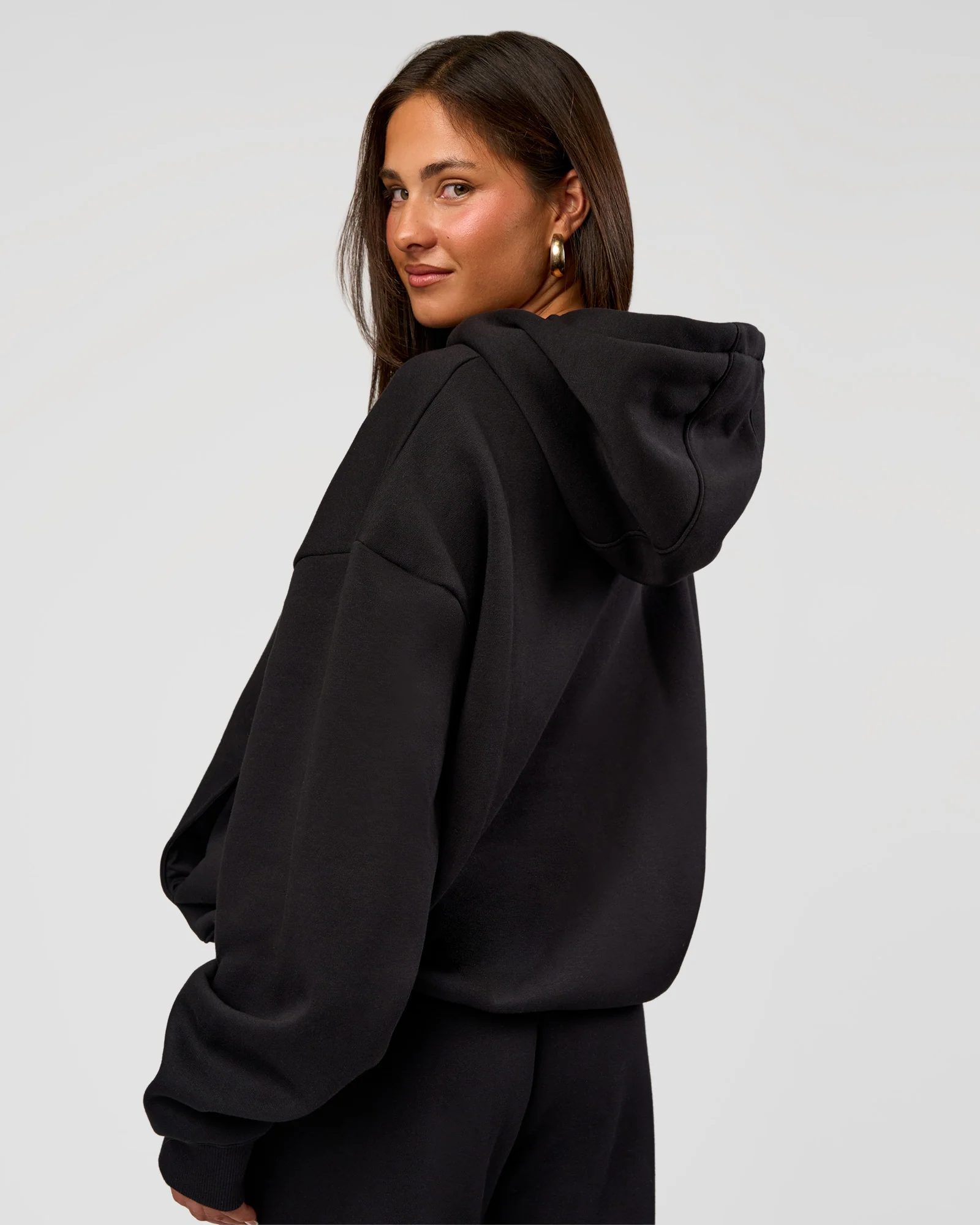 Go-To Oversized Hoodie - Black