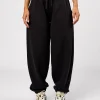 Go-To Oversized Track Pant - Black