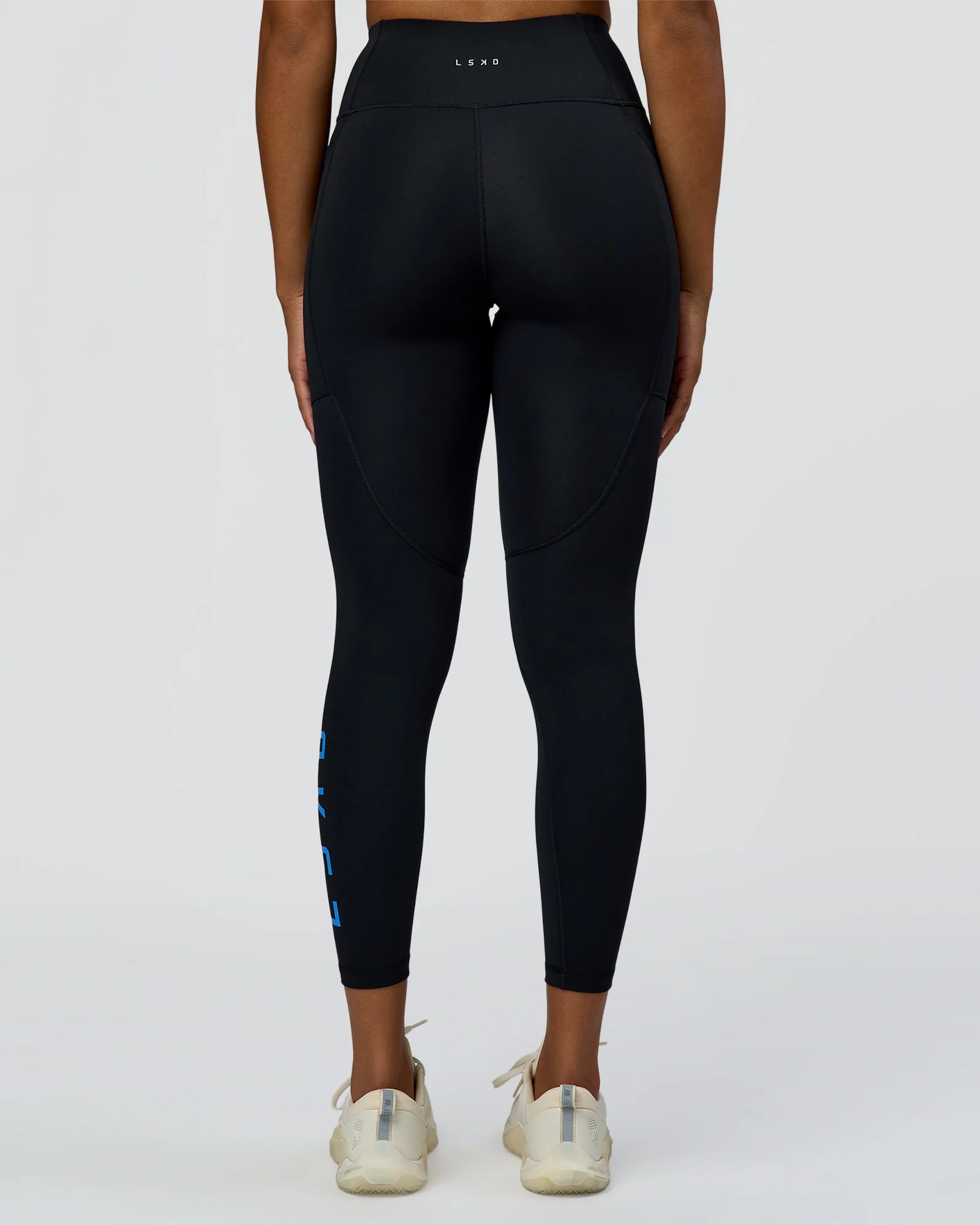 Rep Ultra High-Rise 7/8 Legging Pockets - Black-Palace Blue