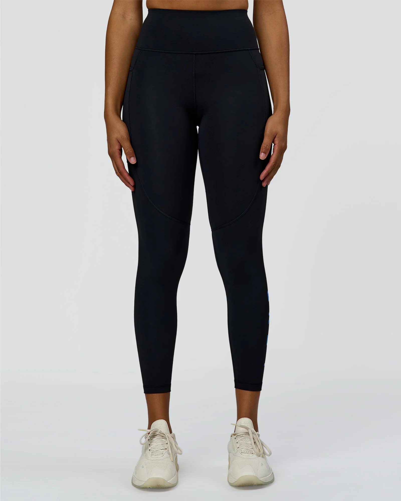Rep Ultra High-Rise 7/8 Legging Pockets - Black-Palace Blue
