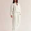 9440-go-to-oversized-quarter-zip-sweater-silver-marl-2.webp Go-To Oversized Quarter Zip Sweater - Silver Marl