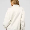 9440-go-to-oversized-quarter-zip-sweater-silver-marl-4.webp Go-To Oversized Quarter Zip Sweater - Silver Marl