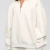 9440-go-to-oversized-quarter-zip-sweater-silver-marl-8.webp Go-To Oversized Quarter Zip Sweater - Silver Marl