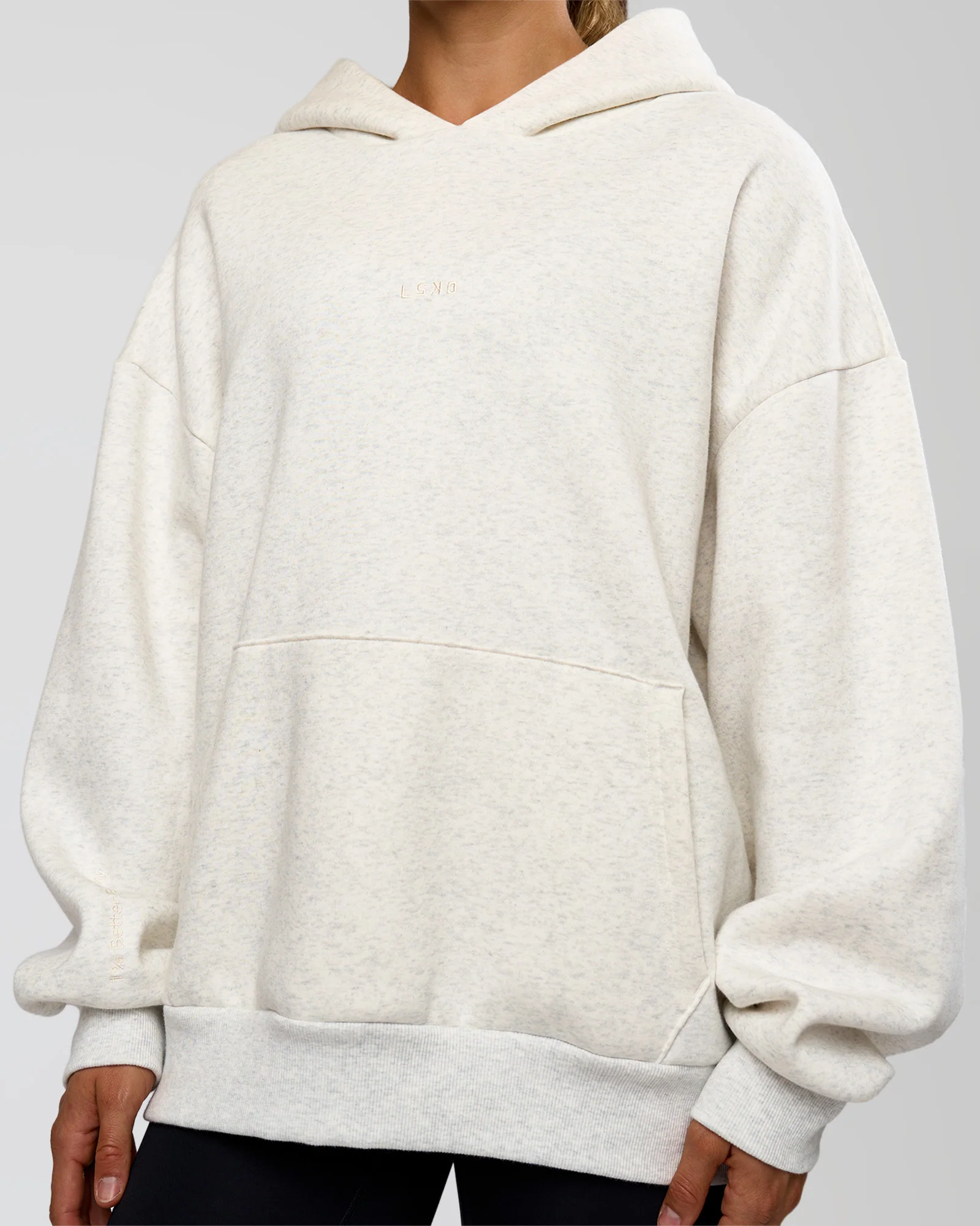 9494-base-oversized-hoodie-silver-marl-10.webp Base Oversized Hoodie - Silver Marl