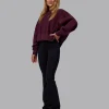 MVP Oversized Sweater - Cherry Lacquer