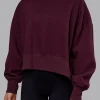 MVP Oversized Sweater - Cherry Lacquer