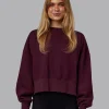 MVP Oversized Sweater - Cherry Lacquer