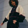 9536-stitch-up-oversized-fleece-sweater-black-shale-beige-5.webp Stitch Up Oversized Fleece Sweater - Black-Shale Beige