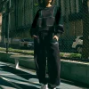 9561-stitch-up-fleece-sweat-pant-black-dark-moss-4.webp Stitch Up Fleece Sweat Pant - Black/Dark Moss