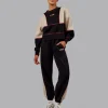 9586-stitch-up-fleece-sweat-pant-black-shale-beige-5.webp Stitch Up Fleece Sweat Pant - Black/Shale Beige