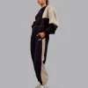 9586-stitch-up-fleece-sweat-pant-black-shale-beige-6.webp Stitch Up Fleece Sweat Pant - Black/Shale Beige