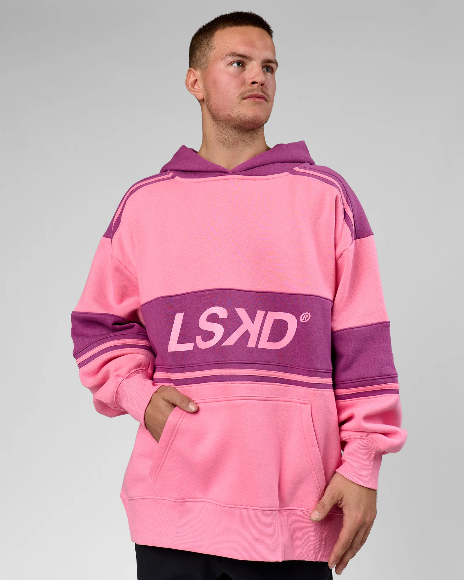 959-a-team-oversized-hoodie-candy-pink-boysenberry-8.webp A-Team Oversized Hoodie - Candy Pink-Boysenberry