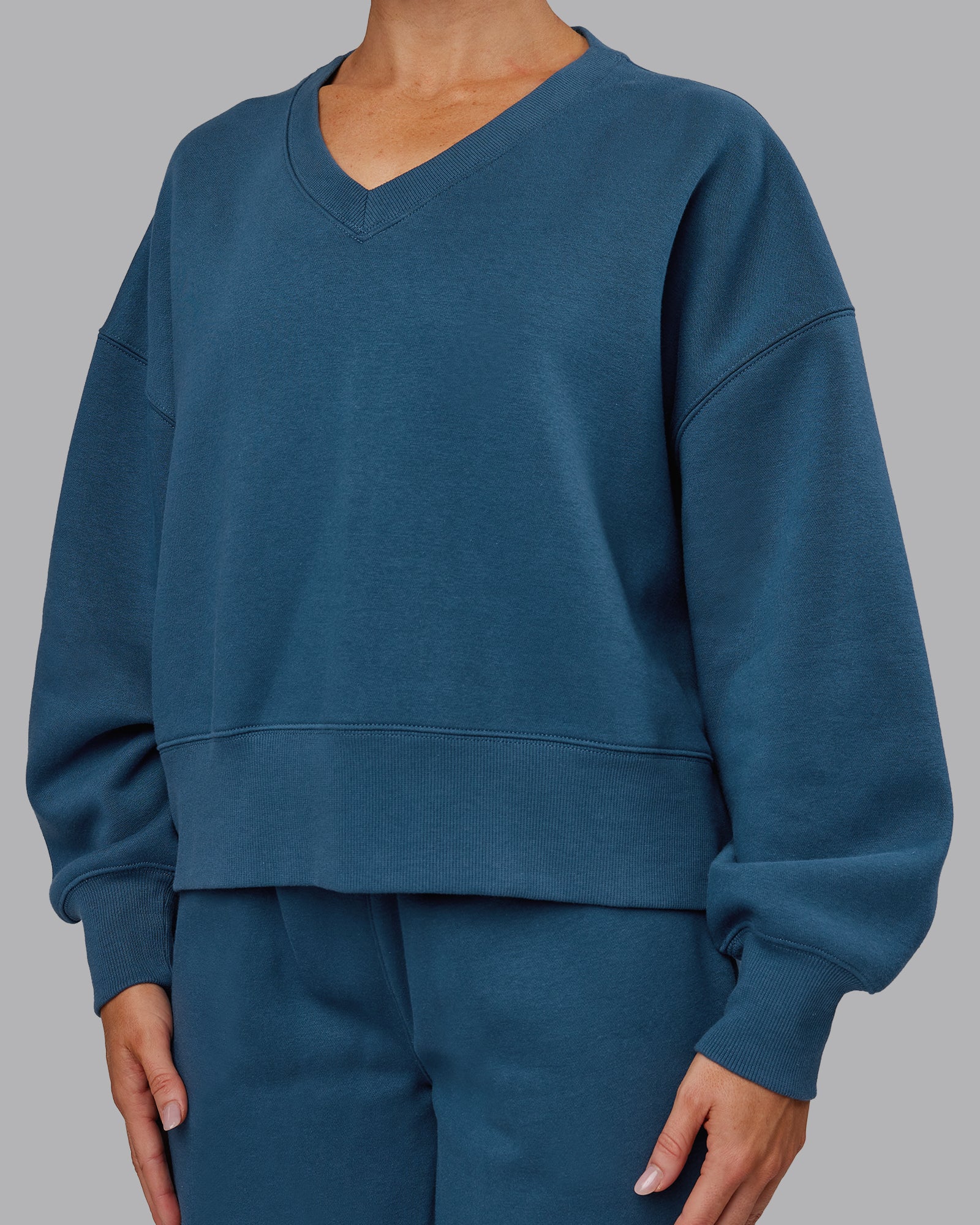 9629-mvp-v-neck-oversized-sweater-indigo-5.jpg MVP V Neck Oversized Sweater - Indigo