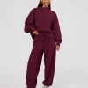9656-mvp-1-2-zip-oversized-sweater-cherry-lacquer-5.webp MVP 1/2 Zip Oversized Sweater - Cherry Lacquer