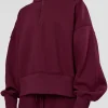 9656-mvp-1-2-zip-oversized-sweater-cherry-lacquer-6.webp MVP 1/2 Zip Oversized Sweater - Cherry Lacquer