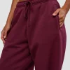 MVP Oversized Slouchy Fit Track Pant - Cherry Lacquer