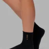 Signal Quarter Socks 3 Pack - Black-Turq-Tang-Pink