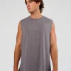 Base FLXCotton Tank - Duskstone Washed
