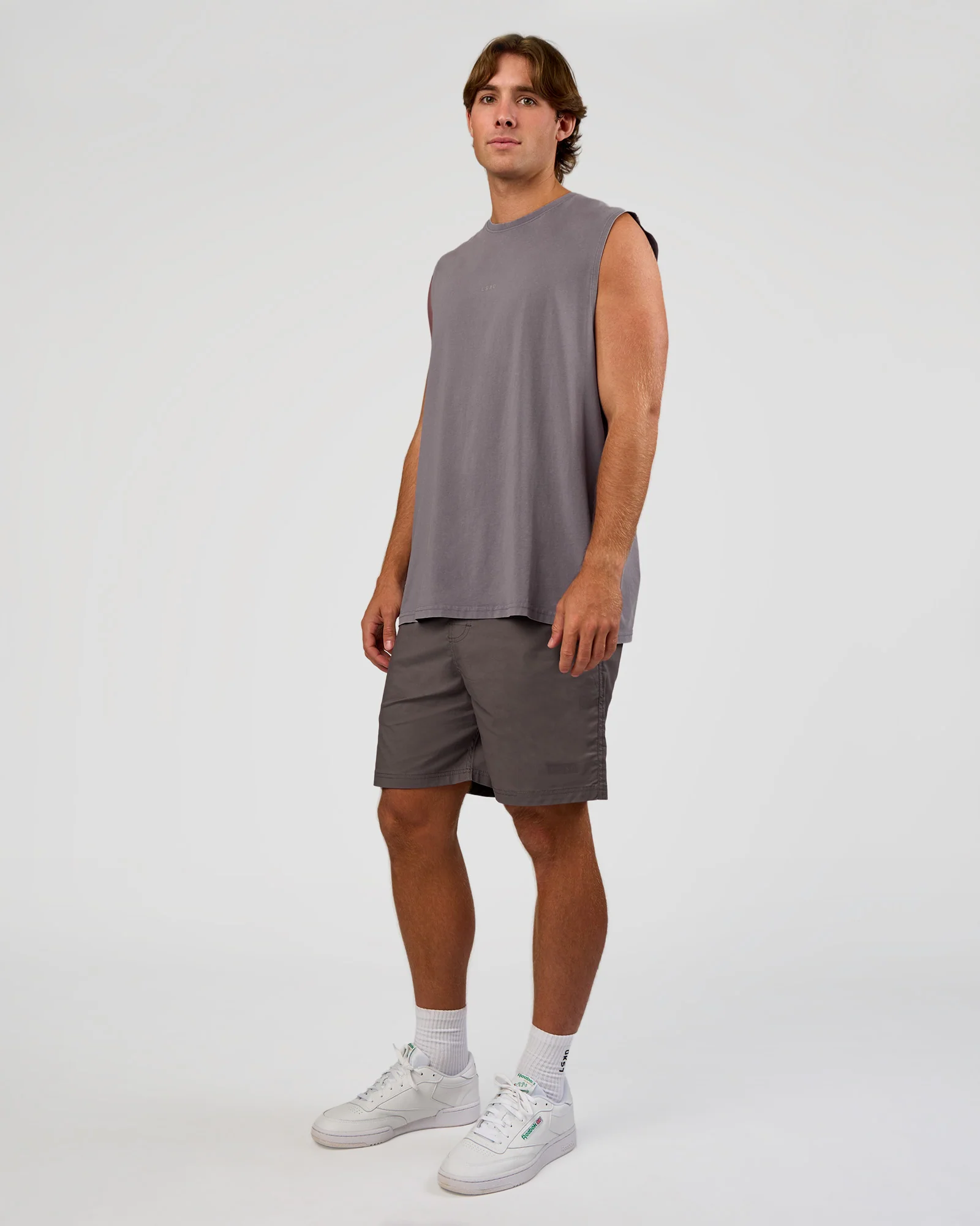 Base FLXCotton Tank - Duskstone Washed