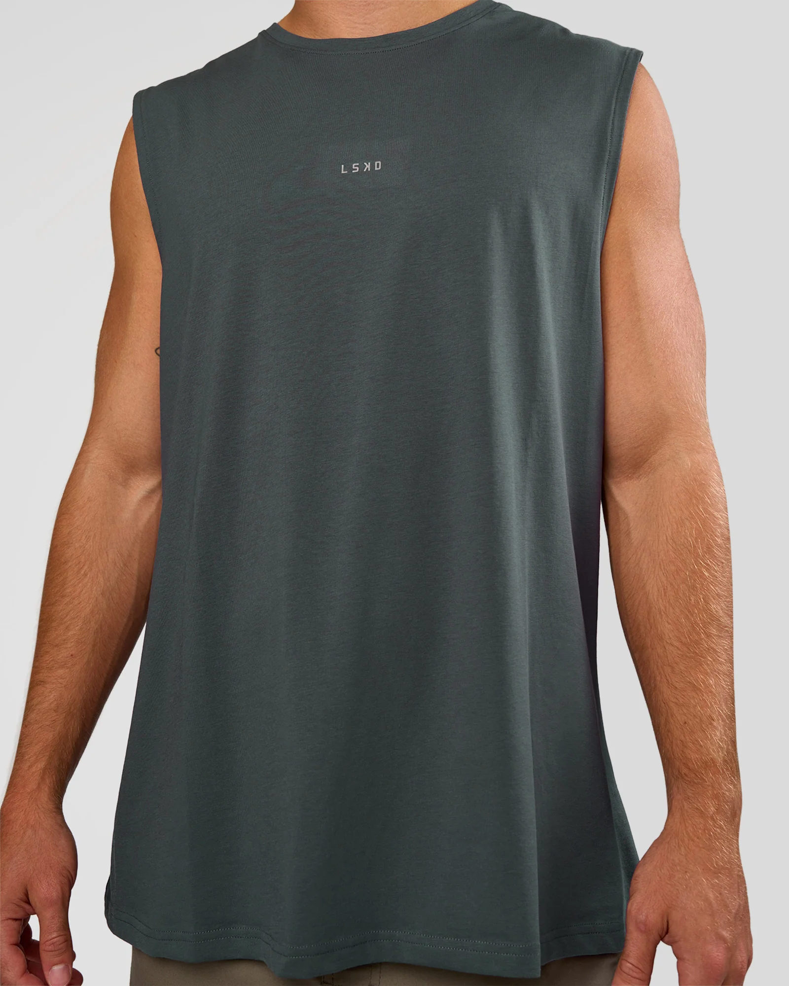 9807-base-flxcotton-tank-dark-slate-4.webp Base FLXCotton Tank - Dark Slate