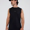 Base FLXCotton Tank Regular Fit +2cm - Black