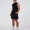 Base FLXCotton Tank Regular Fit +2cm - Black