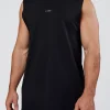 Base FLXCotton Tank Regular Fit +2cm - Black