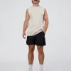 Base Heavyweight FLXCotton Tank Regular Fit +2cm - Silver Marl