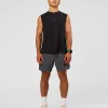 Base FLXCotton Tank Regular Fit -8cm - Black