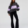 A-Team Sweater Oversize - Dark Storm-Pale Lilac