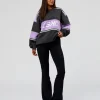 A-Team Sweater Oversize - Dark Storm-Pale Lilac