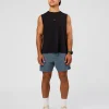 Base Heavyweight FLXCotton Tank Regular Fit -8cm - Black