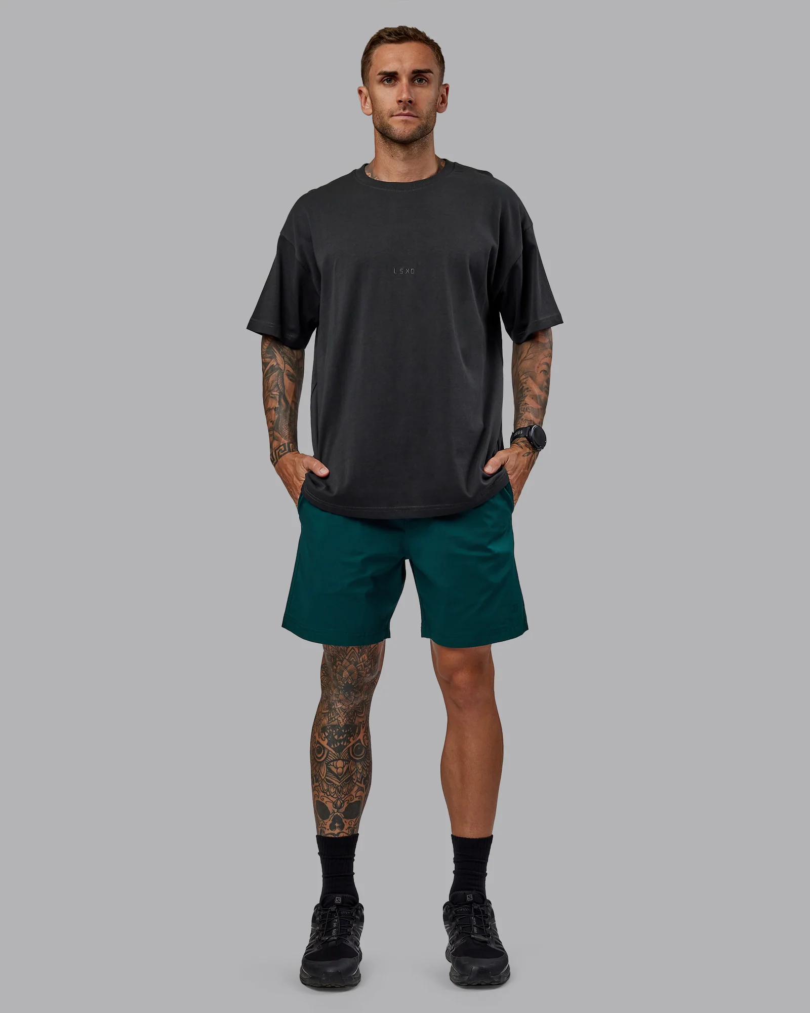 9887-daily-7-short-dark-moss-2.webp Daily 7" Short - Dark Moss