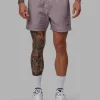 Daily 5" Short - Grey Purple