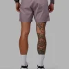Daily 5" Short - Grey Purple